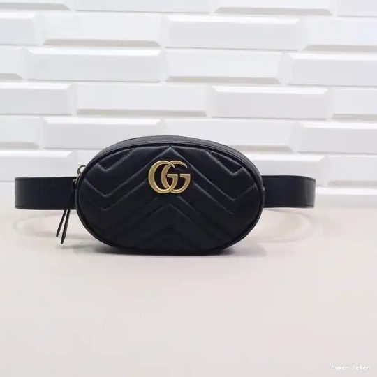 Hyper Peter Matelassé GG Gucci Bag Leather Belt Marmont 0518